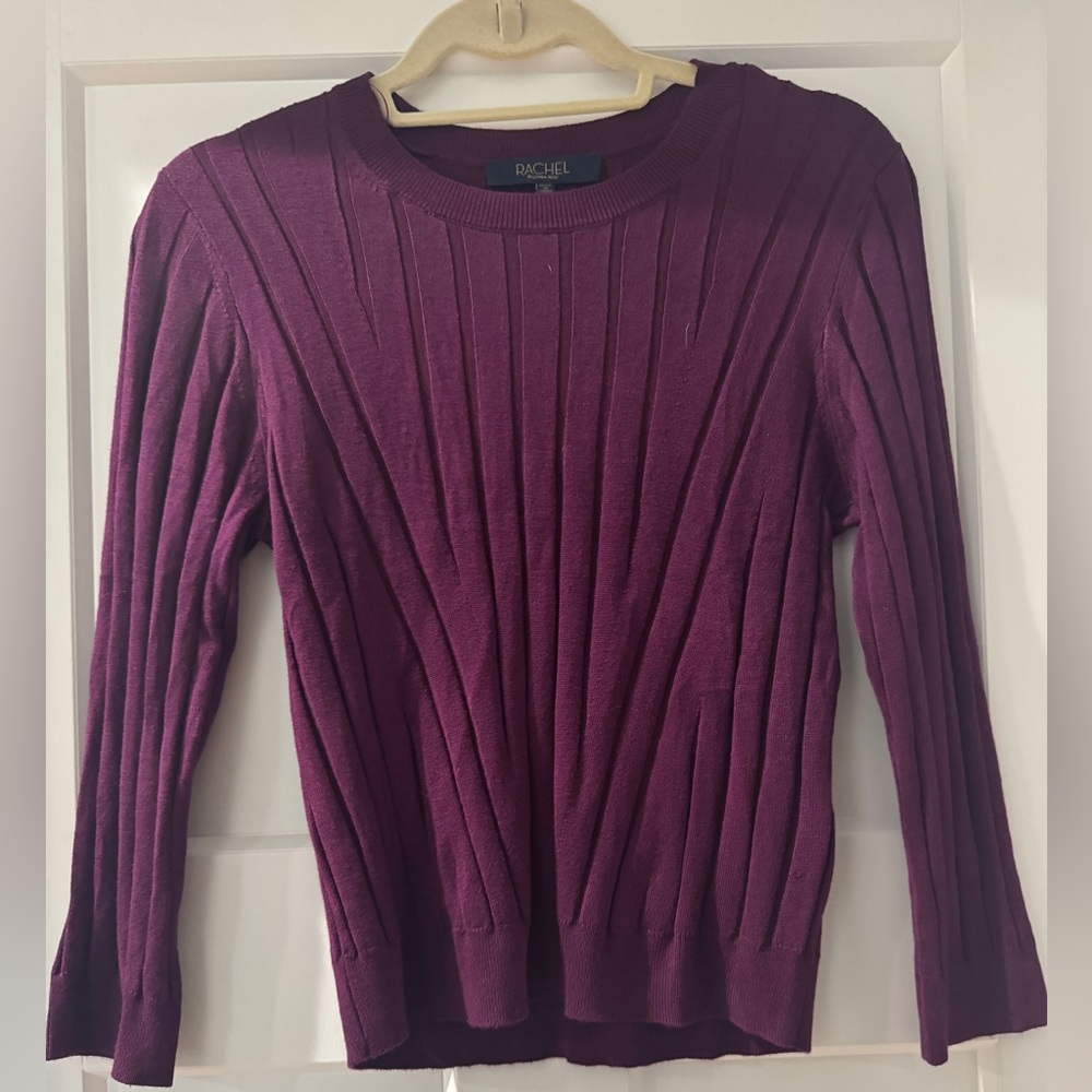 Rachel Roy Deep Purple sweater